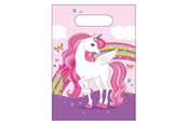 Leketøy - Globos Party bags Unicorn Rainbow Colors 6 pcs. - 93886