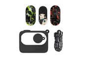 Kamera & Objektivtilbehør - Sunnylife Protective Case  for Insta360 GO 3 Black with stickers - IST-BHT595-D