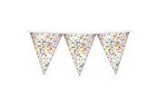 Leketøy - Haza Witbaard Confetti bunting 6mtr. - 437101