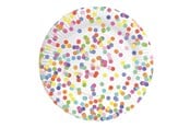 Leketøy - Haza Witbaard Plates Confetti 8pcs. - 437150