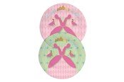 Leketøy - Haza Witbaard Princess Party plates 8pcs. - 435350