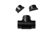 Kabelordner/Kabelstrømpe - D-LINE Adapter Kit 50x25mm Black - AVAP5025B