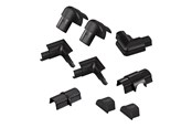 Kabelordner/Kabelstrømpe - D-LINE Accessory Kit 30x15 Black - RETAP3015B