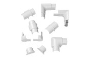 Kabelordner/Kabelstrømpe - D-LINE Accessory Kit 30x15 White - RETAP3015W