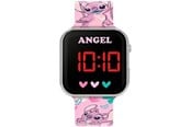 Reklameartikler - Peers Hardy - Disney: Lilo & Stitch Junior LED Watch Angel - Ur - 5018479133377