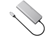 Dokkingstasjon - Deltaco USBC-HDMI24 - USB-C docking station 1x HDMI/RJ45/2x USB-A/SD space grey - USBC-HDMI24