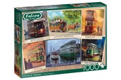 Puslespill - Falcon Vintage Trams(1000) - 707-11367