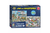 Puslespill - Jan van Haasteren Traffic Chaos & By Air Land and Sea(2x1000) - 707-20073