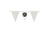 Leketøy - Haza Witbaard Flag line Happy Birthday Gold 10mtr. - 437611