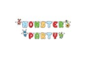 Leketøy - Haza Witbaard Letter Garland Monster Party - 437806