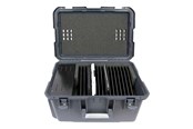 Veggmontering, AV-braketter & AV-møbler - LEBA Innovation LEBA NoteCase - storage box - for 16 tablets - black - NCASE-16TAB-USB-SC