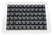 Tastatur - Ducky Blank - 132 Keycap Set - Cherry Profile - DCA132-NNBLBCHPU1