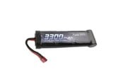 Fjernstyrt - Gens ace &Tattu Battery Gens Ace 3300mAh 8.4V NiMH Flat T Plug - B-3300-8.4V-NIMH-Fla