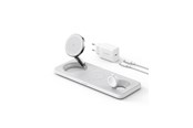 Mobil - Adaptere og ladere - Anker MagGo Wireless Charging Station (3-in-1 Pad) - White - B25M1321