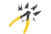 Verktøy - Deli Tools Circlip Pliers 6"  EDL104506 (yellow) - EDL104506