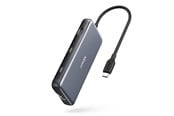 Dokkingstasjon - Anker PowerExpand USB-C Hub Single Display 8-in-1 - Grey - A83830A2