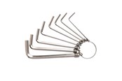 Verktøy - Deli Tools Hex Key Sets 1.5-6mm  EDL3080 (silver) - EDL3080