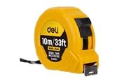 Måleutstyr - Deli Tools Steel Measuring Tape 10m/25mm  EDL9010Y (yellow) - EDL9010Y