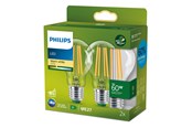 LED-lyspære - Philips LED-lyspære Standard 4W/827 (60W) Clear 2-pack E27 - 929003623591