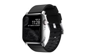 Smartklokke - Tilbehør - Nomad Active Strap Pro Black - silver- Apple Watch Ultra 2/1 49mm 9/8/7 45mm/6/SE/5/4 44mm/3/2/1 42mm - NM1A41SNW0