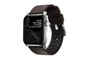 Smartklokke - Tilbehør - Nomad Active Strap Pro Brown -silver - Apple Watch Ultra 2/1 49mm 9/8/7 45mm/6/SE/5/4 44mm/3/2/1 42mm - NM1A4mSNW0