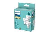 LED-lyspære - Philips LED-lyspære Spot PAR16 4.7W/827 (50W) 36° 3-pack GU10 - 929003038633