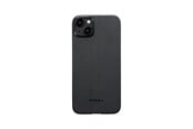 Mobil - Deksel og etui - PITAKA MagEZ 4 600D case - black/grey twill - iPhone 15 Plus - KI1501MA