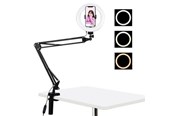 Tripod - Puluz Desktop arm stand  with 20cm LED Vlogging Ring PKT3089B - PKT3089B