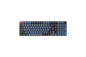 Tastatur - Keychron K17 Pro QMK/VIA Wireless Low Profile Gateron Red Hot Swap - Tastatur - Nordisk - Svart - K17P-H1