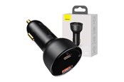 Mobil - Adaptere og ladere - Baseus Car charger  Superme USB USB-C 100W (black) - CCZX-01