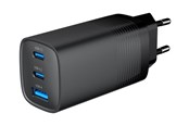 Mobil - Adaptere og ladere - Gembird power adapter - USB 24 pin USB-C - 65 Watt - TA-UC-PDQC65-01-BK