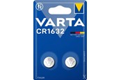 Batteri - VARTA CR1632 Lithium Coin 2 Pack (B) - 6632101402