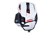 Mus - Mad Catz R.A.T.6+ - mouse - USB - white - Mus - Optisk - 11 - Hvit - MR04DCINWH000-0