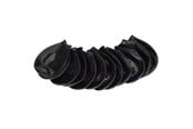 Hund - Buster Pawz - Dog shoe XXXS 2.5cm black 12 pcs - (278092) - 278092