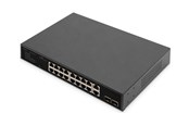 Switch/splitter - DIGITUS DN-95358 - switch - 19" - 18 ports - unmanaged - rack-mountable - DN-95358