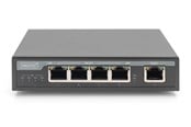 Switch/splitter - DIGITUS DN-95128-1 4-Port Gigabit 4PPoE Extender 802.3at 60W - DN-95128-1