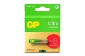 Batteri - GP Battery Ultra Alkaline AAA/LR03 8-pack - GPPCA24AU704