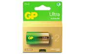 Batteri - GP Battery Ultra Alkaline D/LR20 2-pack - 151436