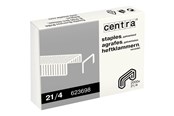 Skrivebordstilbehør - Esselte Centra - staples - 21/4 - galvanised - pack of 2000 - 623698