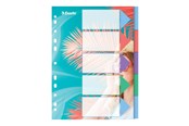 Arkivering & Oppbevaring - Esselte Colour'Breeze - divider - 5 parts - for A4 - multicolour - 628498