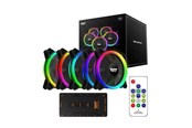 Kabinettvifte - Darkflash Computer Fan Set ARGB DR12 Pro 5in1 120x - Kabinettvifte - Svart med RGB LED-lys - 16 dBA - DR12 PRO 5in1