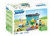 Playmobil - Playmobil 1.2.3 - Junior: Animal Home with Treat Dispenser - 71690