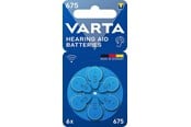 Batteri - VARTA Hearing aid battery 675 PR44 (zinc air Button cell 1.45V) 6-pack - 24610101416