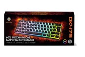 Tastatur - Deltaco DK475 Mechanical 60% Keyboard Pudding Keycaps Ho - Gamingtastatur - Svart - GAM-075V2