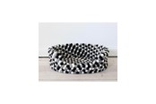 Hund - Wooldot - Dog bed Black White S 40 x 30 x 20 - (571400400084) - 571400400084