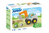 Playmobil - Playmobil 1.2.3 - Junior Gravemaskin - 71684