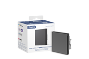 Smarthus - Aqara Smart Wall Switch H1 (with neutral) - Single Rocker, Grey - WS-EUK03-G