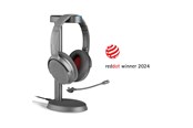 Hodetelefoner - onanoff Fokus+ ANC Headphones with Wireless Charging Stand - Dusk Grey - BT-ON-FOKUSP-H-DUGREY