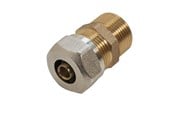 PEX-systemer - Roth connector 20 mm x 3/4" male red - 17046211.246