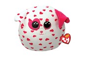 Dukker, Bamser & Utstyr - Ty Squishaboo Valentines 2024 Beau Dog - 0008421392704